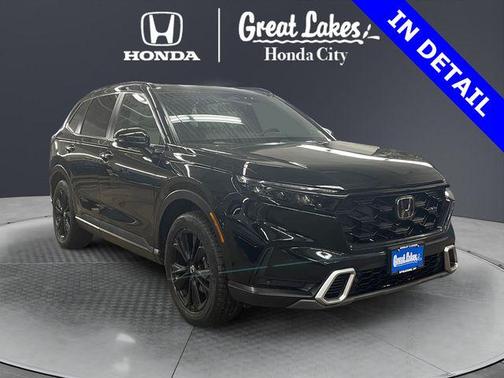 Crystal Black Pearl 2023 Honda CR-V Hybrid Sport Touring AWD