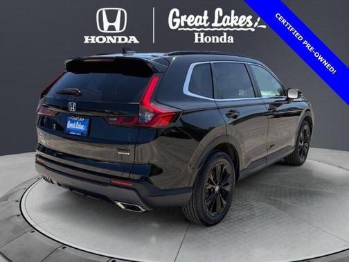 Crystal Black Pearl 2023 Honda CR-V Hybrid Sport Touring AWD