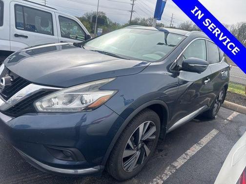 Arctic Blue Metallic 2015 Nissan Murano Platinum