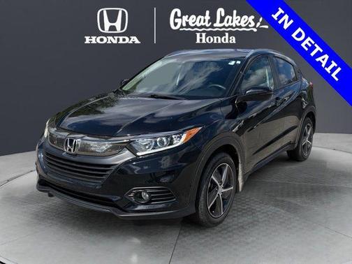 Crystal Black Pearl 2021 Honda HR-V EX