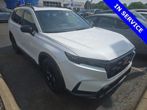 Platinum White Pearl 2024 Honda CR-V Hybrid Sport AWD