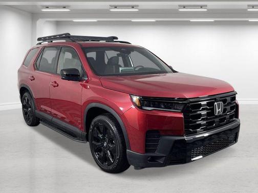 Radiant Red Metallic II 2026 Honda Pilot Black Edition