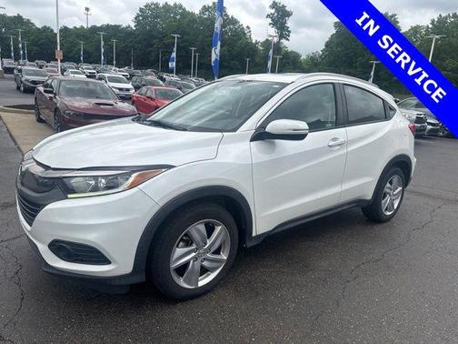 Platinum White Pearl 2019 Honda HR-V EX