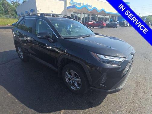 Midnight Black Metallic 2024 Toyota RAV4 Hybrid XLE