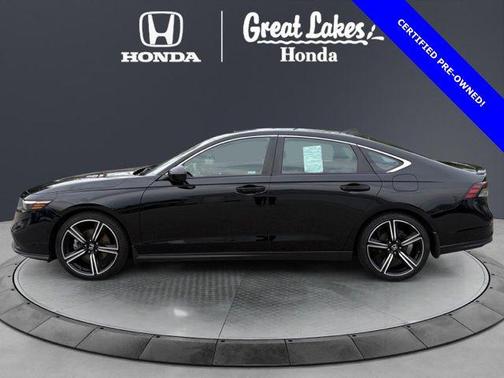 Crystal Black Pearl 2024 Honda Accord Hybrid Sport