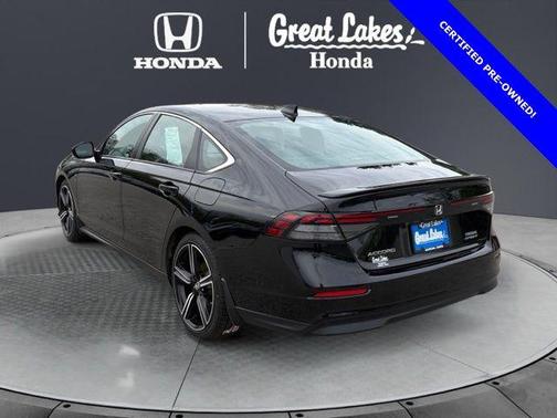 Crystal Black Pearl 2024 Honda Accord Hybrid Sport