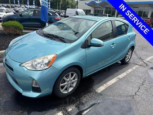 Summer Rain Metallic 2012 Toyota Prius c Three