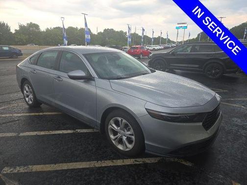 Solar Silver Metallic 2025 Honda Accord LX 1.5T