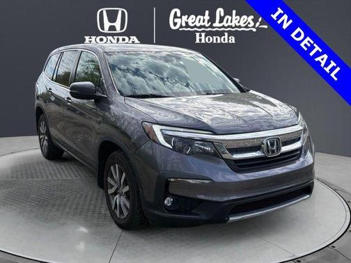 Modern Steel Metallic 2021 Honda Pilot AWD EX