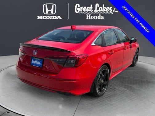 Rallye Red 2023 Honda Civic LX
