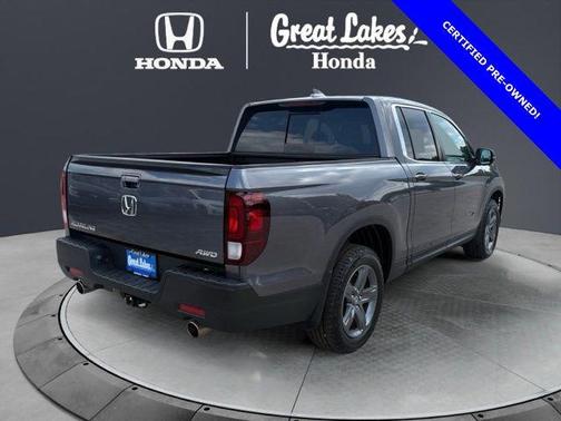 Pacific Pewter Metallic 2023 Honda Ridgeline RTL