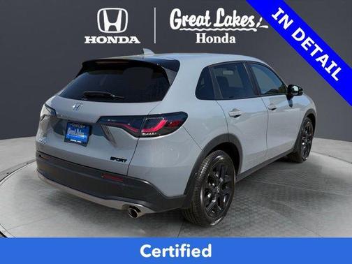 Urban Gray Pearl 2024 Honda HR-V AWD Sport