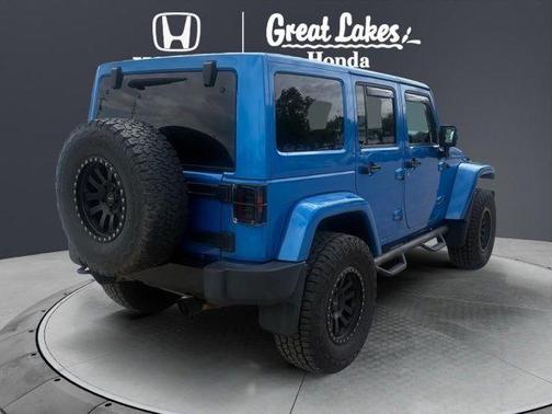 Hydro Blue Pearl Coat 2015 Jeep Wrangler Unlimited Altitude