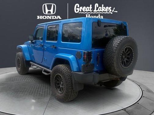 Hydro Blue Pearl Coat 2015 Jeep Wrangler Unlimited Altitude