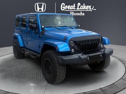 Hydro Blue Pearl Coat 2015 Jeep Wrangler Unlimited Altitude