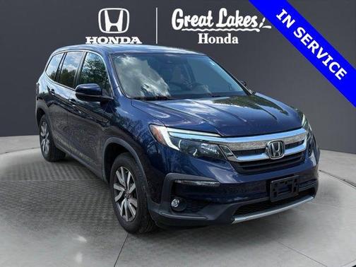 Dark Blue 2019 Honda Pilot EX-L