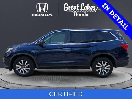 Dark Blue 2019 Honda Pilot EX-L