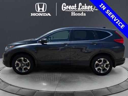 Modern Steel Metallic 2018 Honda CR-V EX-L