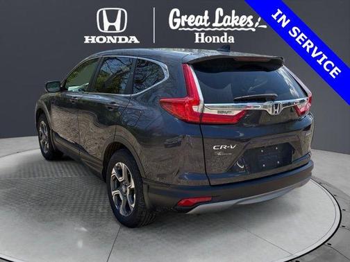 Modern Steel Metallic 2018 Honda CR-V EX-L