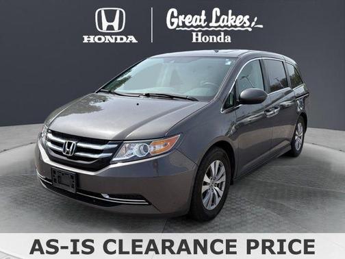 Modern Steel Metallic 2015 Honda Odyssey EX-L