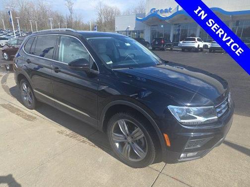 Atlantic Blue Metallic 2021 Volkswagen Tiguan 2.0T SEL
