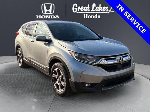 Lunar Silver Metallic 2017 Honda CR-V EX