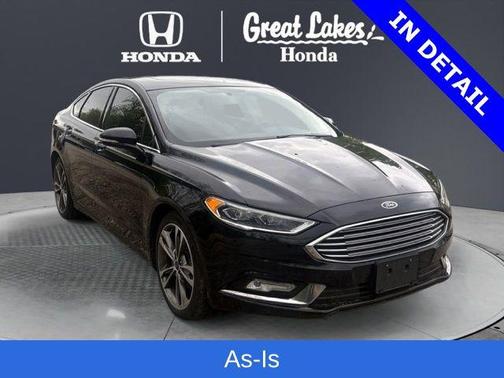 Shadow Black 2017 Ford Fusion Titanium