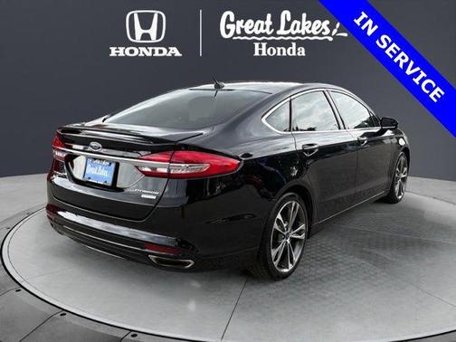 Shadow Black 2017 Ford Fusion Titanium