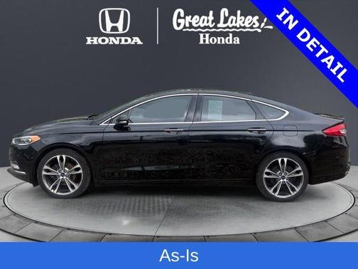 Shadow Black 2017 Ford Fusion Titanium