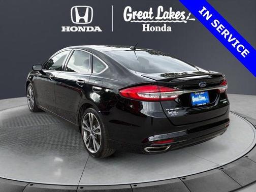 Shadow Black 2017 Ford Fusion Titanium