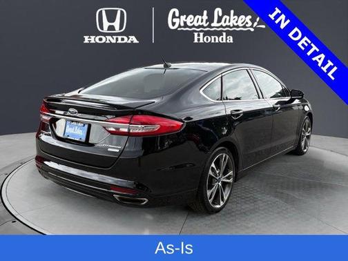 Shadow Black 2017 Ford Fusion Titanium