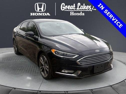 Shadow Black 2017 Ford Fusion Titanium