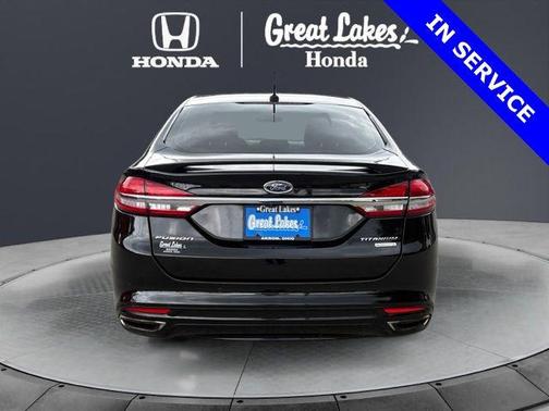 Shadow Black 2017 Ford Fusion Titanium