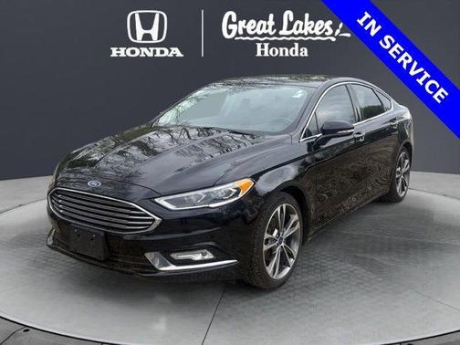 Shadow Black 2017 Ford Fusion Titanium