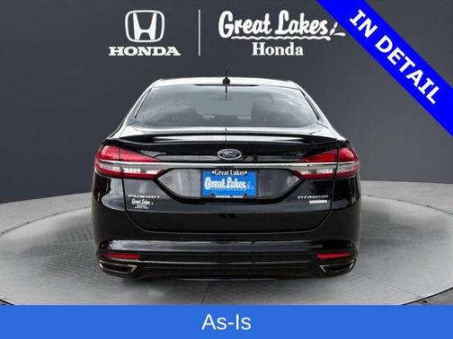Shadow Black 2017 Ford Fusion Titanium