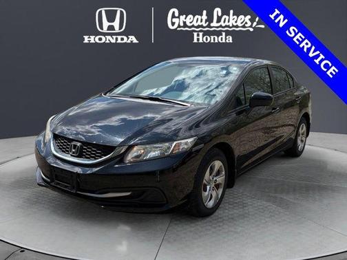 Crystal Black Pearl 2015 Honda Civic LX
