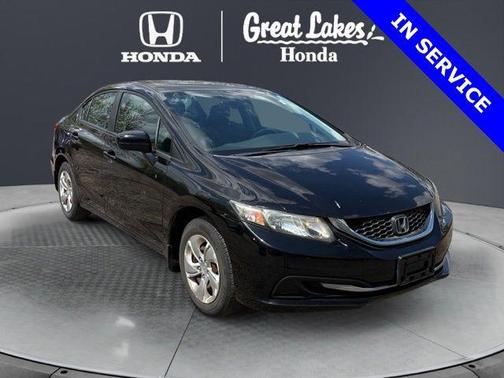 Crystal Black Pearl 2015 Honda Civic LX