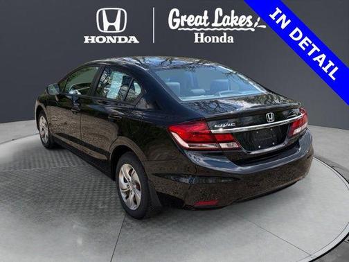 Crystal Black Pearl 2015 Honda Civic LX
