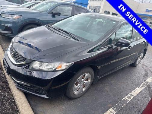Crystal Black Pearl 2015 Honda Civic LX