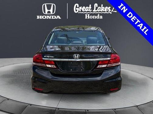 Crystal Black Pearl 2015 Honda Civic LX