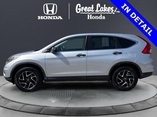 Alabaster Silver Metallic 2016 Honda CR-V SE