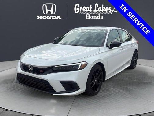 Platinum White Pearl 2024 Honda Civic Si Base