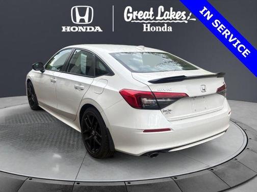 Platinum White Pearl 2024 Honda Civic Si Base