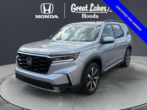 Lunar Silver Metallic 2023 Honda Pilot Touring 8-Passenger