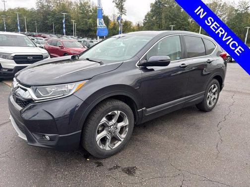 Modern Steel Metallic 2019 Honda CR-V EX-L