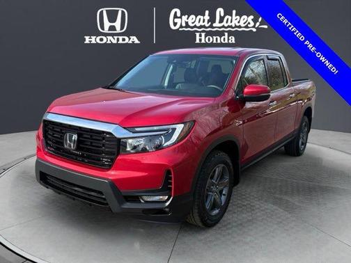 Radiant Red Metallic II 2023 Honda Ridgeline RTL-E