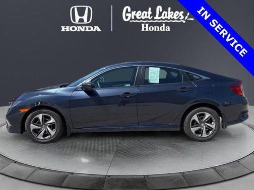 Modern Steel Metallic 2020 Honda Civic LX