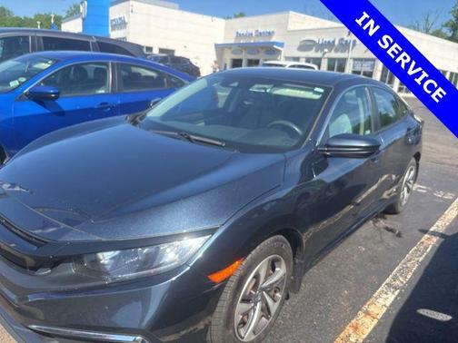 Modern Steel Metallic 2020 Honda Civic LX