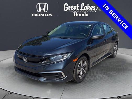 Modern Steel Metallic 2020 Honda Civic LX