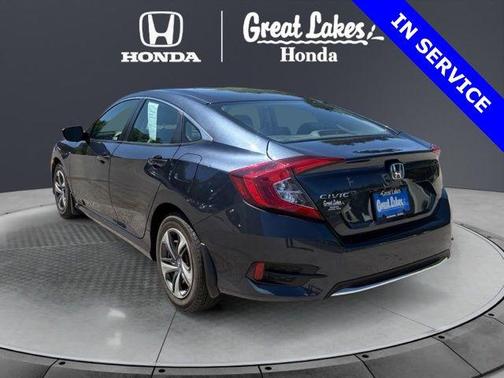 Modern Steel Metallic 2020 Honda Civic LX